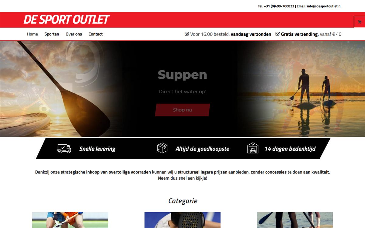 Homepage De Sport Outlet