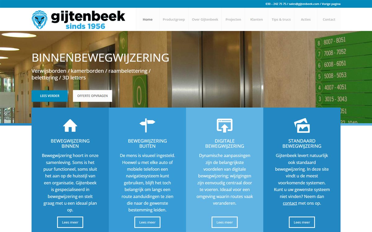 Homepage Gijtenbeek